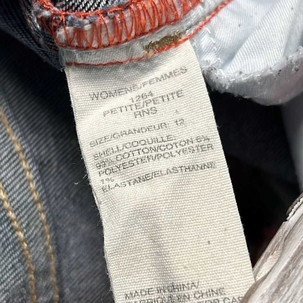 WOOLRICH DENIM JEANS SIZE 12 PETITE